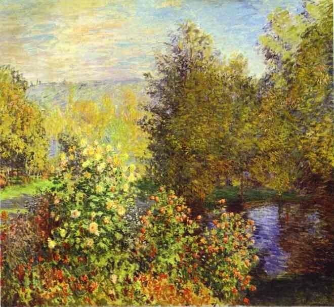 Claude Monet The Corner of the Garden at Montgeron